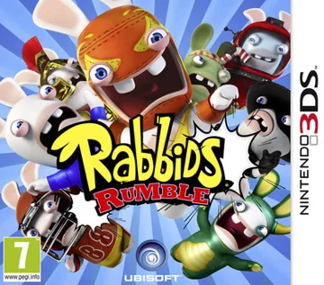 Rabbids Rumble (Usa) box cover front